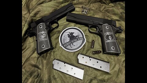 USMC 250th Anniversary Custom 1911 Grips 🇺🇸 USA Made 🌕 PITD