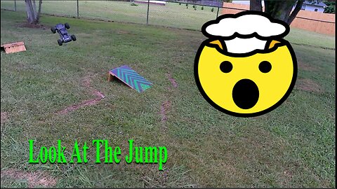 RC Turbo In The Back Yard Jumping Ramps Part 3