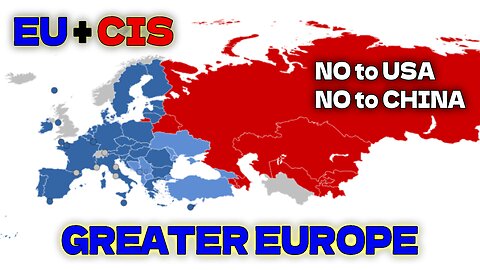 🔴LIVE - GREATER EUROPE | Europa Măreață & Unită | Fără SUA ! Fără China !