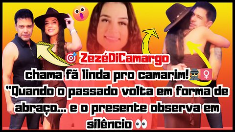 Internautas comparam abraço de #ZezéDiCamargo em fã com início de romance com #GracieleLacerda Nossa
