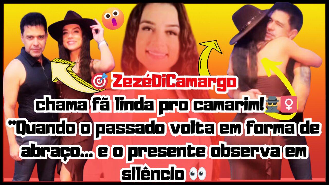 Internautas comparam abraço de #ZezéDiCamargo em fã com início de romance com #GracieleLacerda Nossa
