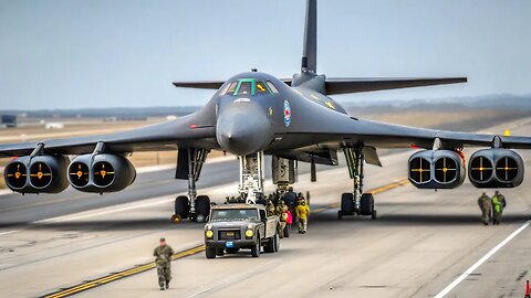 The US Just Unveiled 2025 B-1B Lancer After Bunker Buster Bombs Upgrade
