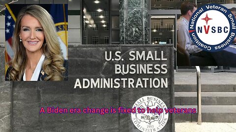 Kelly Loeffler and the SBA fix a Biden Admin mistake and helps veterans