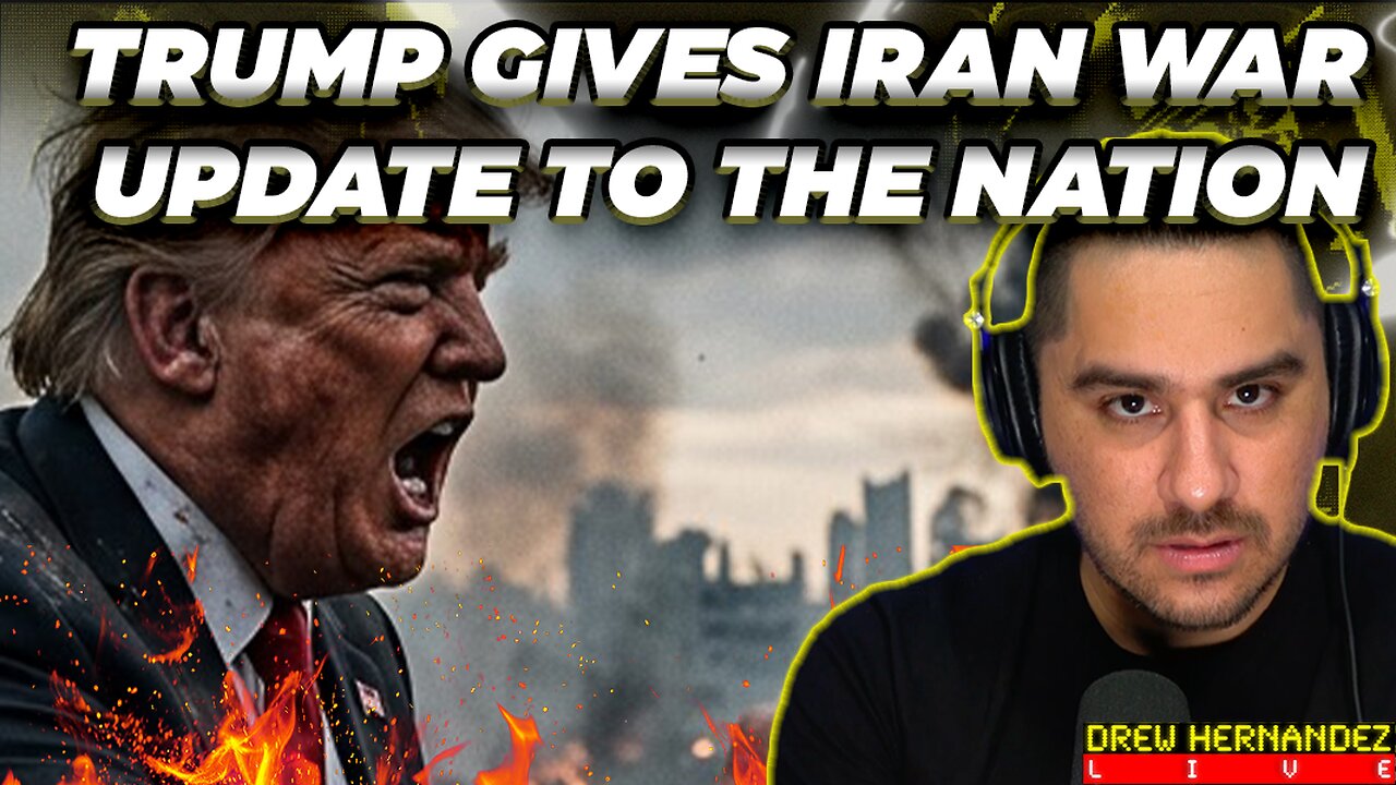 TRUMP DELIVERS IRAN WAR UPDATE ADDRESS TO THE NATION
