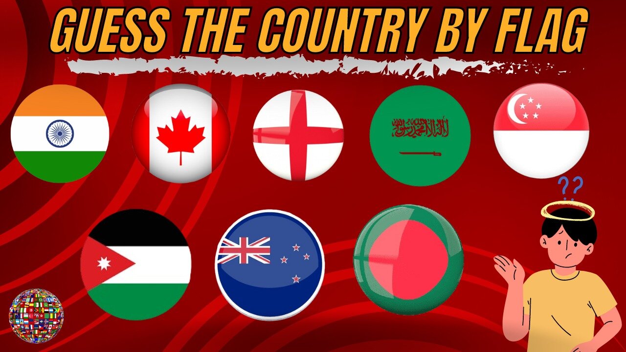 Flag Quiz Challenge | Do You Know These Countries? 🚩
