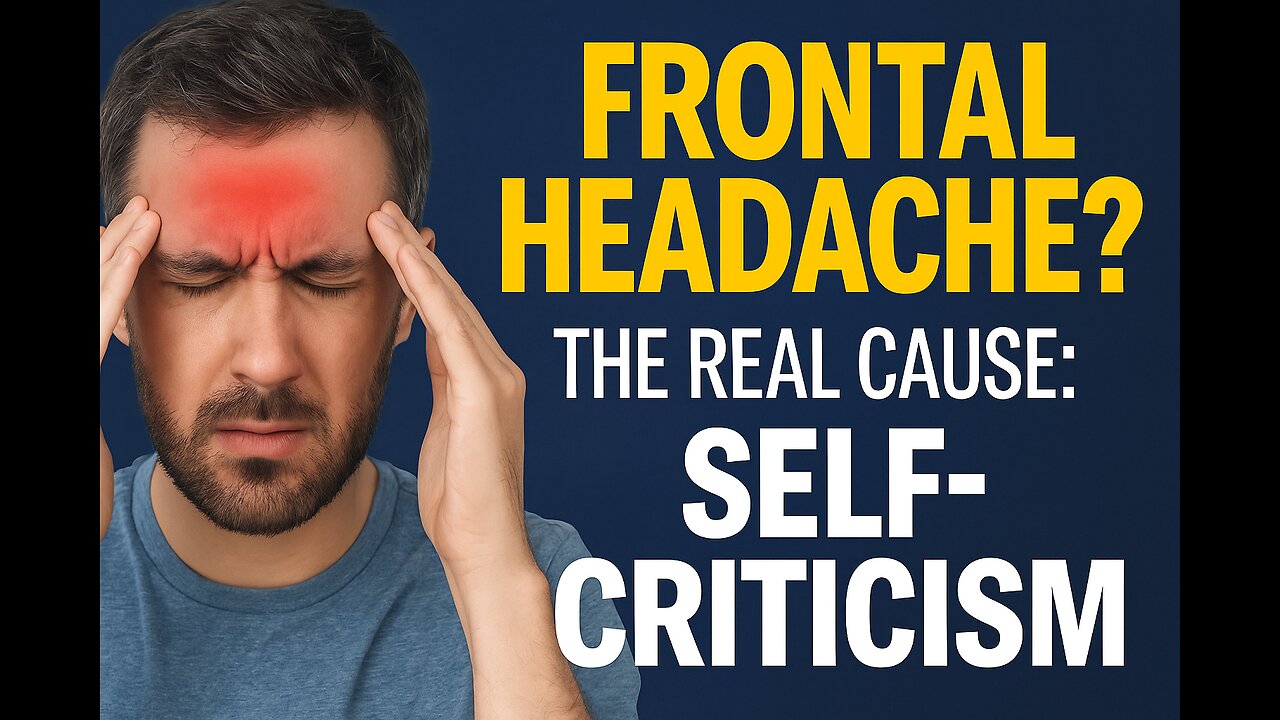 Frontal Headaches 2025: Hidden Self-Criticism Link Doctors Won't Tell You