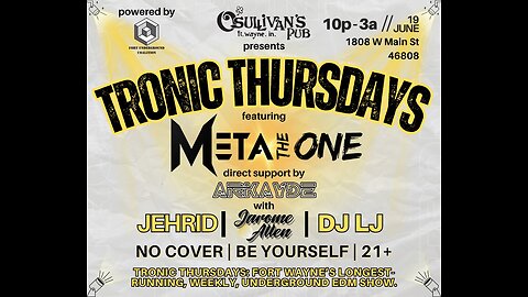 Tronic Thursdays