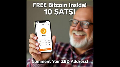 FREE Bitcoin on Father’s Day! (10 SATS Giveaway via ZBD Wallet) 🎁⚡