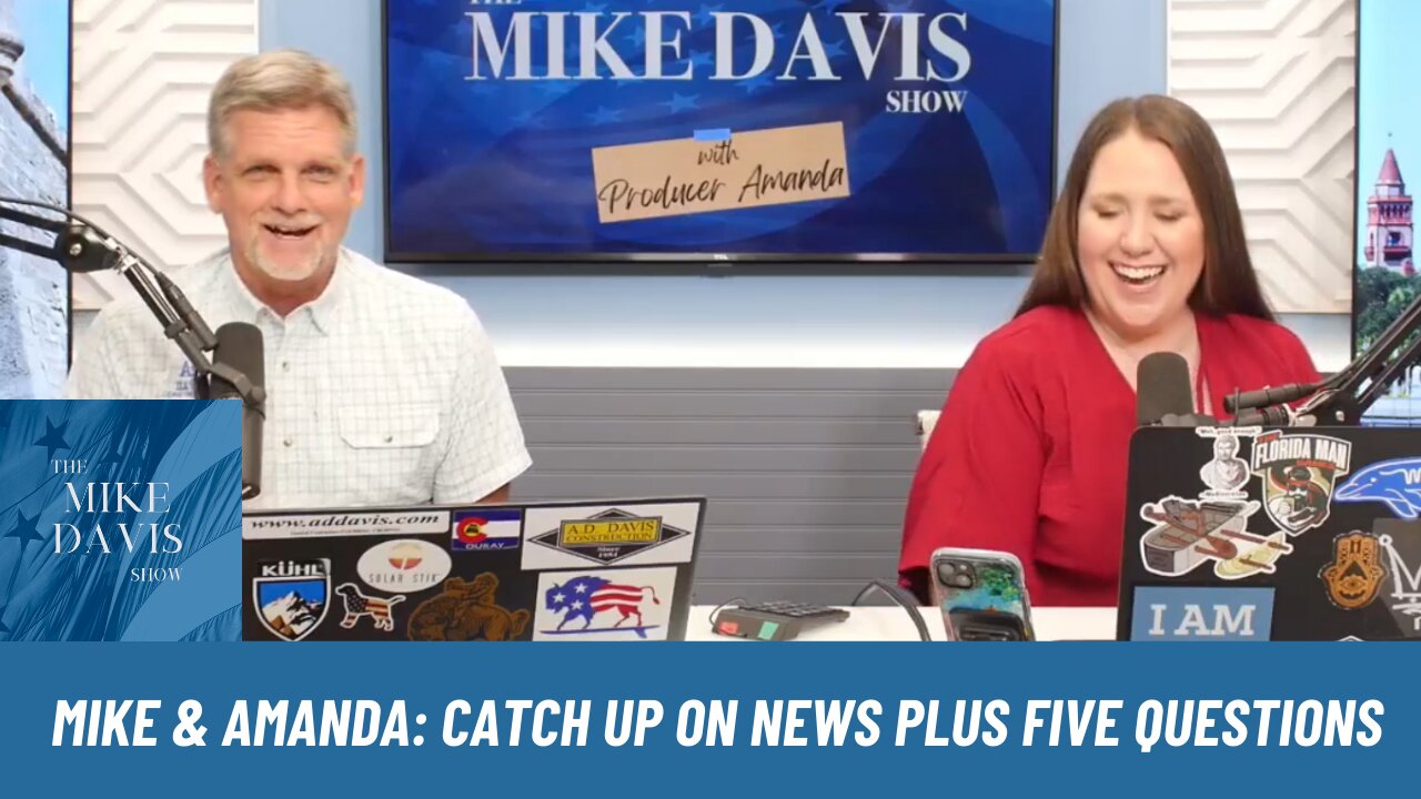 Get your week started off right with Mike Davis & Producer Amanda