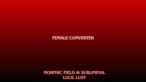 FEMALE CONVERTER MOPRHIC FIELD