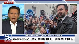 Gov DeSantis: Mamdani Would Be A DISGRACE If Elected Mayor Of NYC