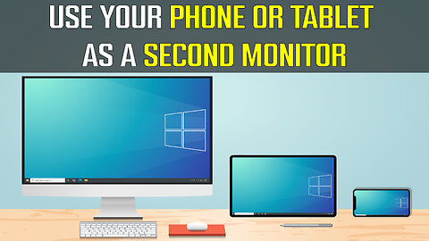 How to Use Your Phone or Tablet as a Second Monitor | Double Your Screen Space