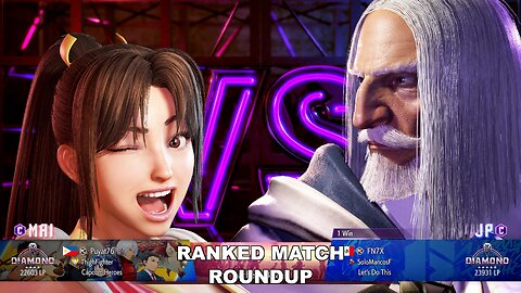 Kuya Kalbo SF6 Ranked Match Roundup. Mai Diamond Rank [Hori Fight Stick]