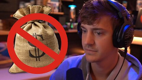Ninja Explains Why Money Doesn't Make Him Happy