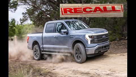 Ford recalls nearly 30k F-150 lightning