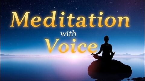 Mostly Meditation Music with Voice | Ambient Sleep & Relaxation Music