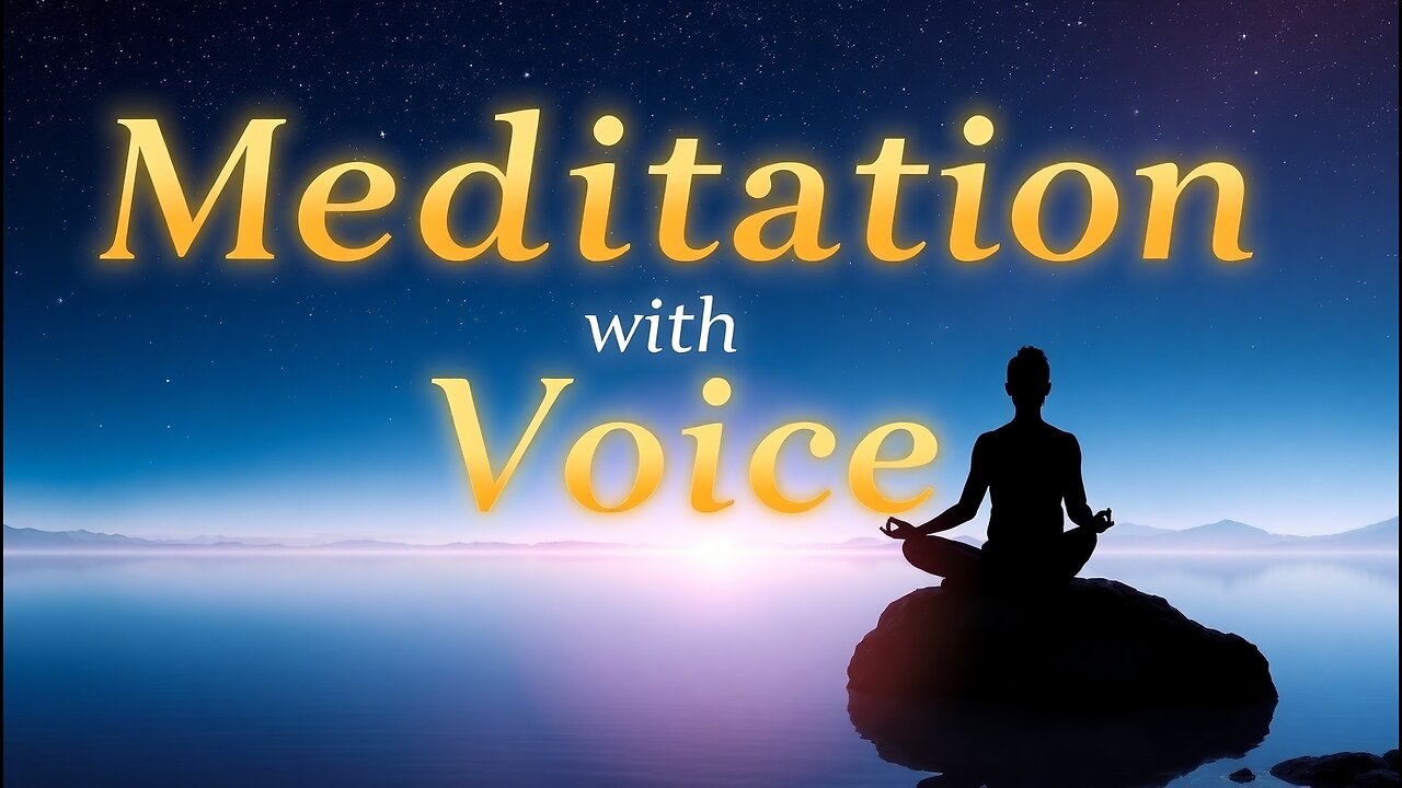 Mostly Meditation Music with Voice | Ambient Sleep & Relaxation Music