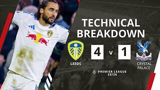 CALVERT-LEWIN ON FIRE! 🔥 Leeds SMASH Palace 4-1! | Leeds vs Crystal Palace