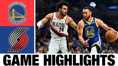 Golden State Warriors vs Portland Trail Blazers Highlights | 2025 NBA Summer League
