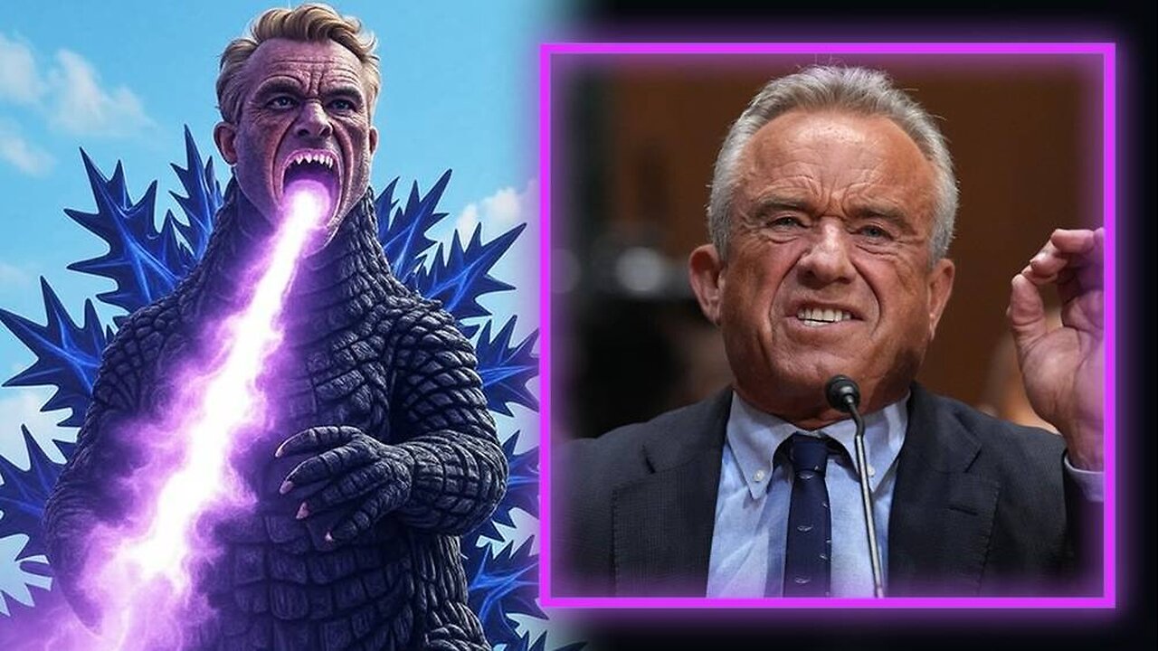BREAKING VIDEO: RFK Jr. Channels Godzilla- Annihilates Big Pharma At Senate