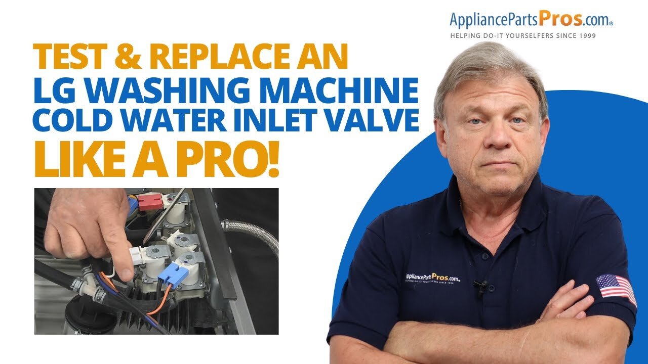 You Won't Believe How EASY It Is To Replace Your LG Washer Valve