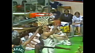 Montage of Larry Bird's 1980s NBA dominating highlights