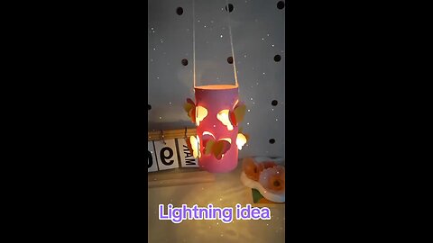 Amazing light idea #amazing #idea#craftwithany #😍😍😍 #craft #creativity #handmade #craftideas