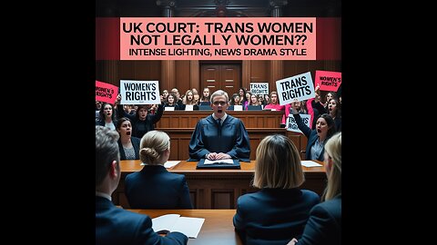 UK Supreme Court SHOCKS Nation: Trans Women NOT Legally Women Under Equality Act!