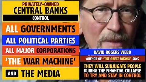 "Unmasking the Control: How Central Banks Influence Governments & Global Corporations"