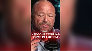 Alex Jones: Israeli Neo-Cons Trying To Stop Trump's Peace Offer To Iran - 6/27/25