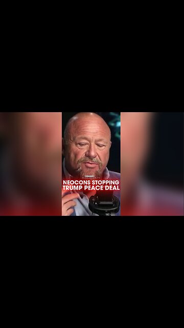 Alex Jones: Israeli Neo-Cons Trying To Stop Trump's Peace Offer To Iran - 6/27/25