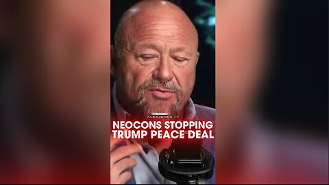 Alex Jones: Israeli Neo-Cons Trying To Stop Trump's Peace Offer To Iran - 6/27/25