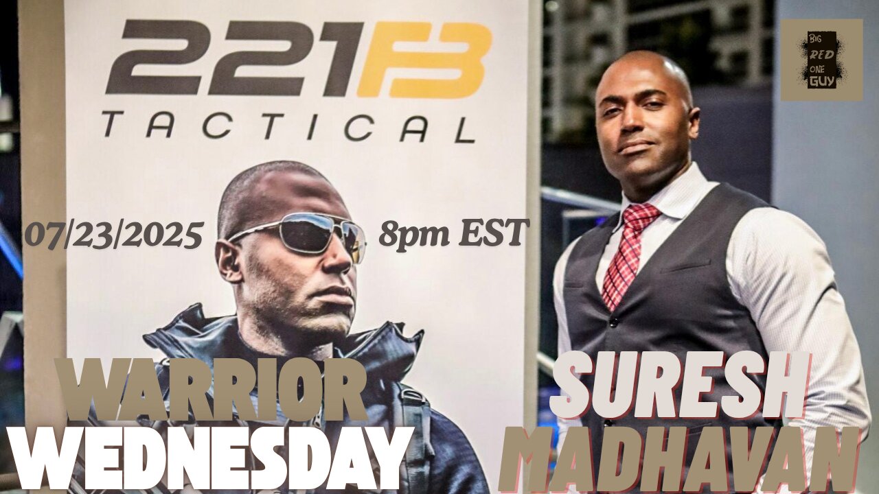Warrior Wednesday: 07/23/2025 - Special Guest Suresh Madhavan