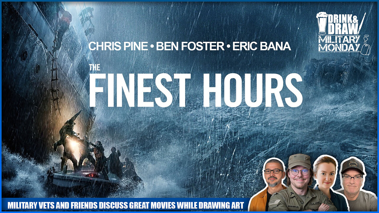 Military Vets & Friends Discuss The 2016 Action Sea Rescue Movie THE FINEST HOURS