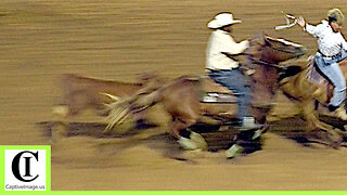 Steer Undecorating - 69th Okmulgee Roy LeBlanc Invitational Rodeo 2024 | Saturday