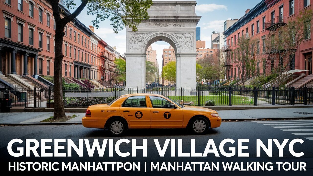 🌳 Strolling Greenwich Village | NYC Walking Tour