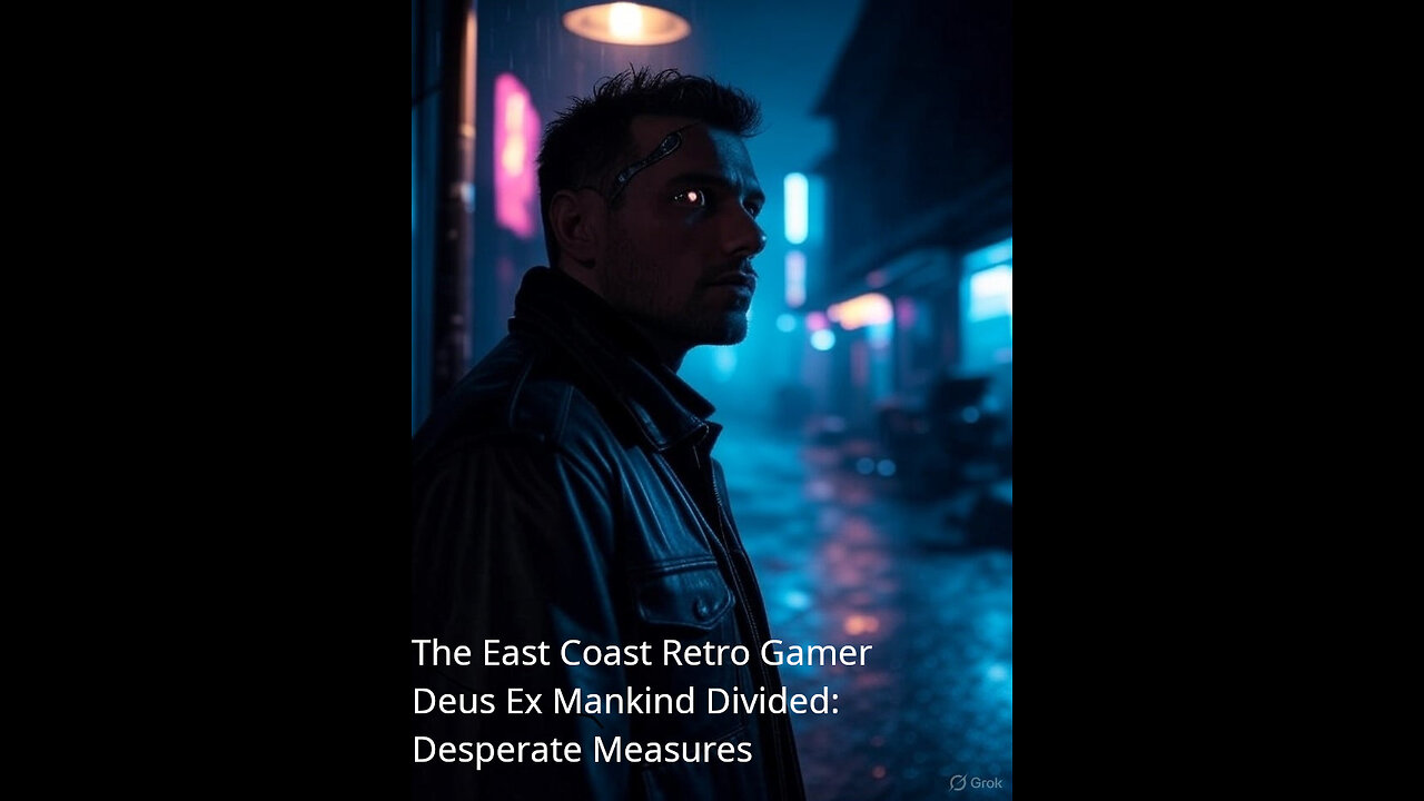 Deus Ex Mankind Divided: Desperate Measures - Gameplay Full