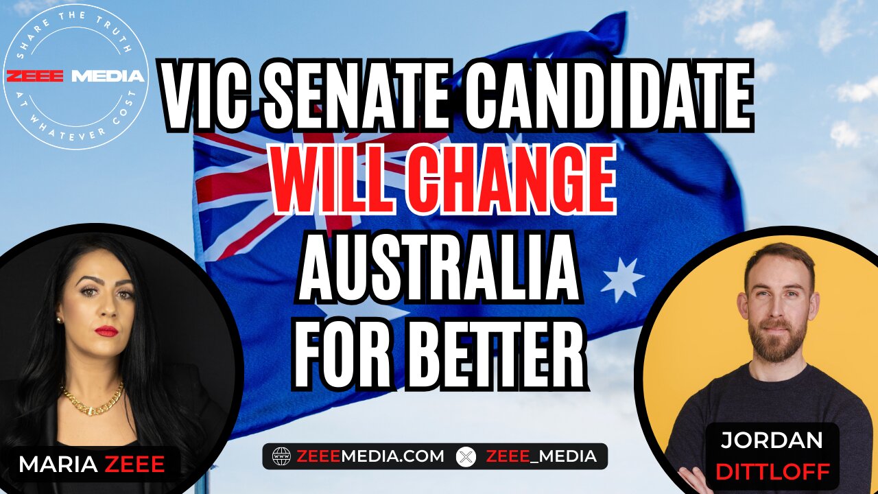 VIC Senate Candidate Who Will Change Australia for the Better - Jordan Dittloff