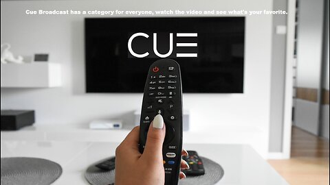 Cue Broadcast channel categories