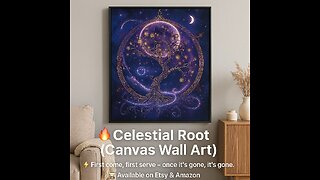 🔥 Celestial Root isn’t just art — it’s a weapon.