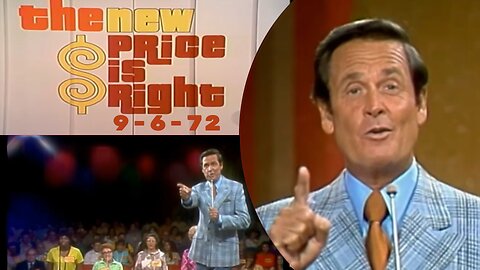 Bob Barker’s Game Show Debut! The New Price Is Right Premiere - Sept. 6, 1972