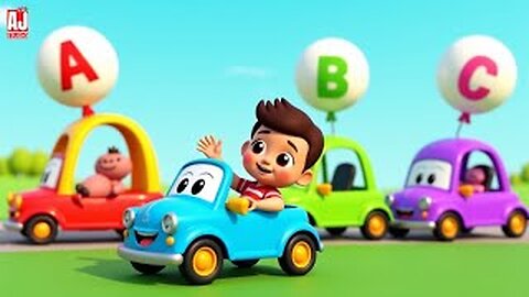 A to Z Learning🌈 | Cartoon ABC Video for Kids | AJ Studio Kids