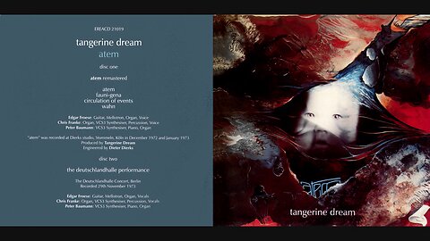 Atem ~ Tangerine Dream