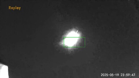 Brilliant UFO Caught on Security Camera