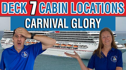 Carnival Glory Cabin Deck 7 | Tall Man's Cruise Adventures
