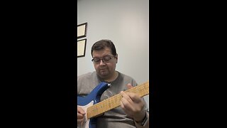 Lick 1 using the Am7b5 pentatonic scale