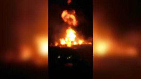 Explosion at a liquefied gas cylinder charging workshop in Shiraz southwest Iran 9 injuries report