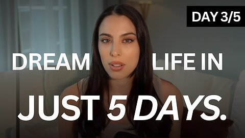 Day 3/5: Why Your Life Doesn’t Feel Like Yours