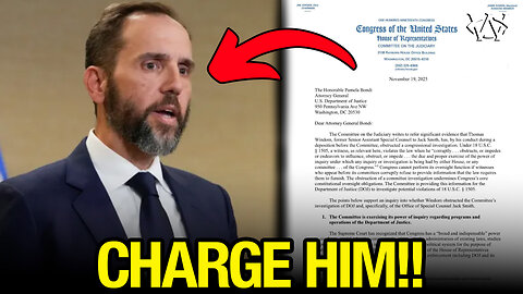 Jack Smith Prosecutor CRIMINALLY REFERRED to DOJ!!