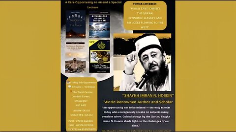 Sh. Imran Hosein - Dajjal, Economic Slavery, The Quran & Refugees Flowing To The West (05.09.2025)